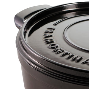 4-Quart & 6-Quart Enameled Cast Iron round Dutch Oven, 2-Pack