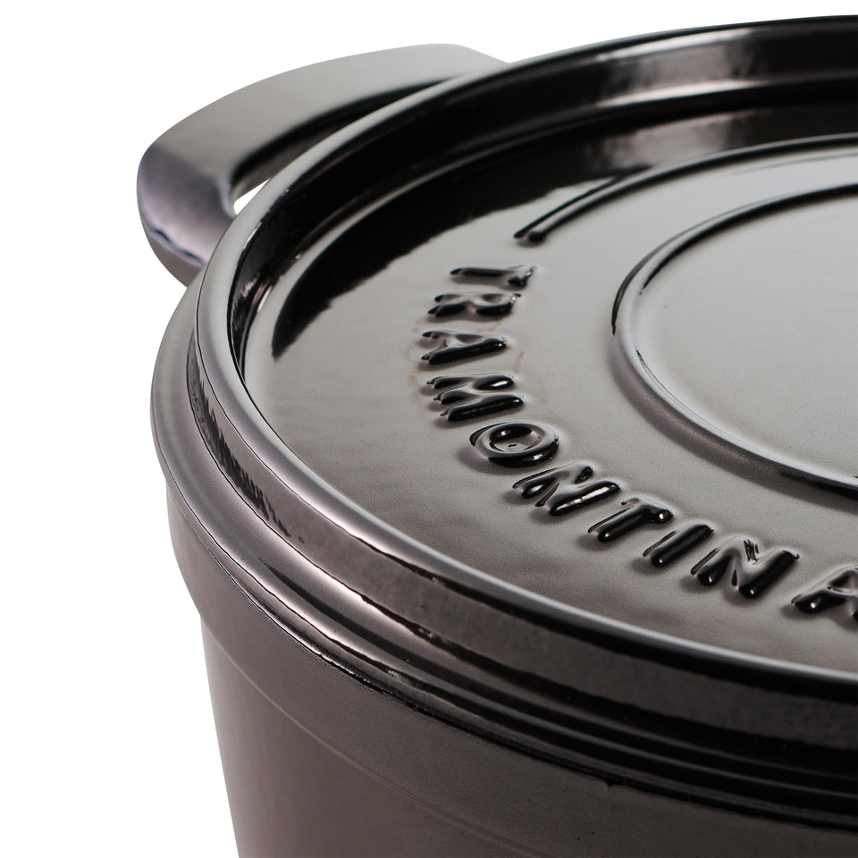 4-Quart & 6-Quart Enameled Cast Iron round Dutch Oven, 2-Pack