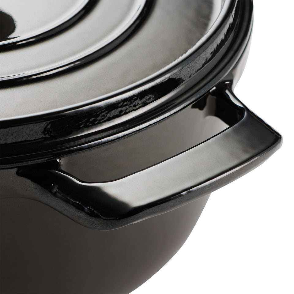 4-Quart & 6-Quart Enameled Cast Iron round Dutch Oven, 2-Pack