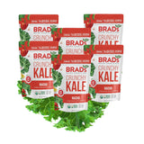 Organic Crunchy Kale, Nacho, 6 Bags, 12 Servings Total