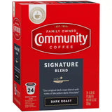 Signature Blend Dark Roast Coffee Single Serve Cups (96-Pack)