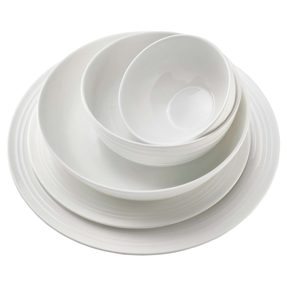 Ciara 40-Piece Bone China Dinnerware Set