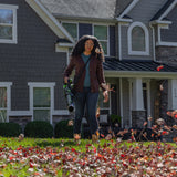 80V 800CFM Brushless Leaf Blower with 4Ah Battery & Charger