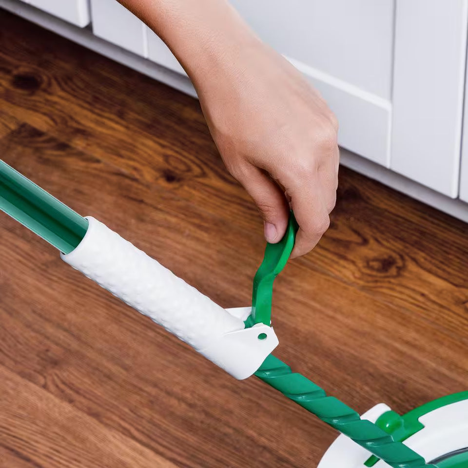 Microfiber Tornado Wet Spin Mop and Bucket Floor Cleaning System with 2 Refills