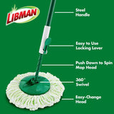 Microfiber Tornado Wet Spin Mop and Bucket Floor Cleaning System with 2 Refills