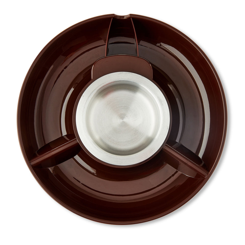 6-Ounce Aluminum Electric Fondue Melter Tray, Black, by