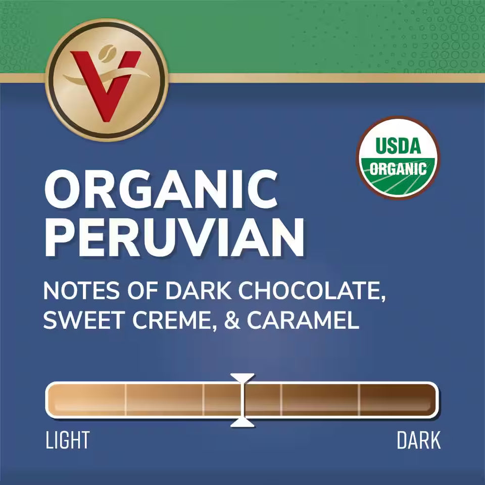 Organic Peruvian Coffee, Single Serve Cups (80-Pack)