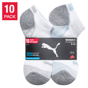 Women'S No Show Sock, 10-Pair