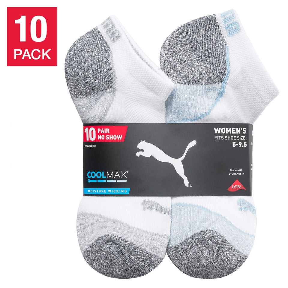 Women'S No Show Sock, 10-Pair