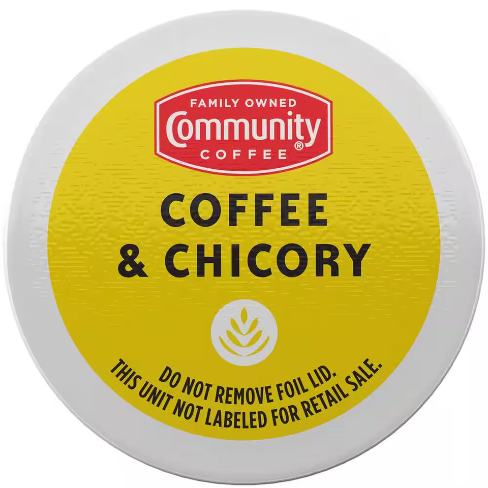 Coffee and Chicory Medium-Dark Roast Coffee Single Serve Pods/K Cups (96-Pack)