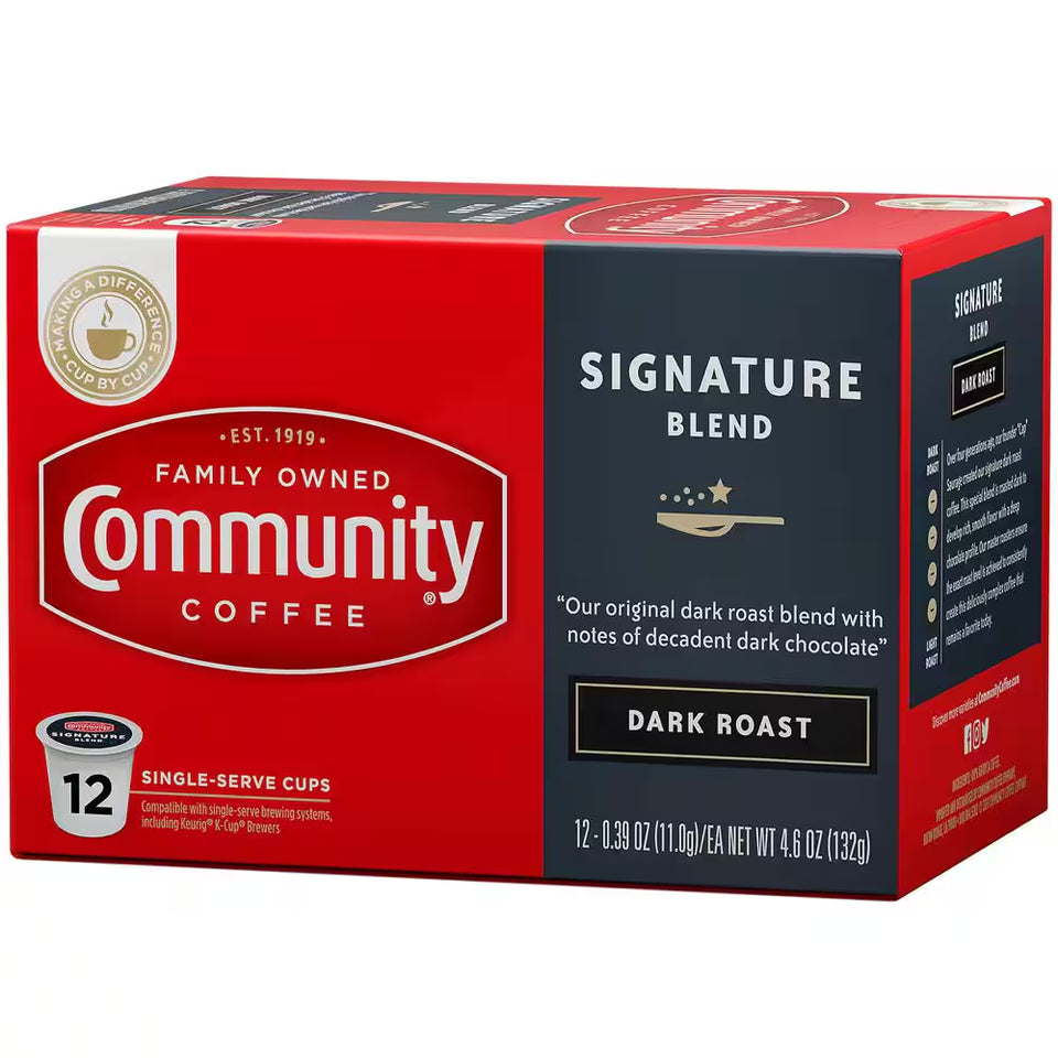 Signature Blend Dark Roast Single Serve Cups (72-Pack)