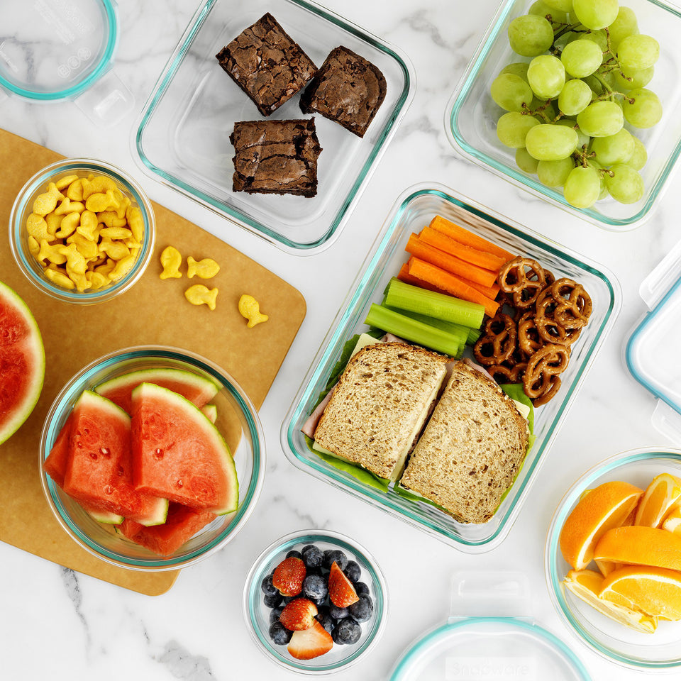 Snapware  18-Piece Glass Food Storage Set