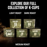 Supply Drop Variety Pack (48 Count of K Cups) - K Cups Coffee Variety Pack - Contains Silencer Smooth, AK Espresso, Just Black, & Beyondblack Kcup Pods