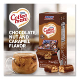 12384196 0.38 Oz. Mini Cups Liquid Coffee Creamer - Snickers (200/Carton)