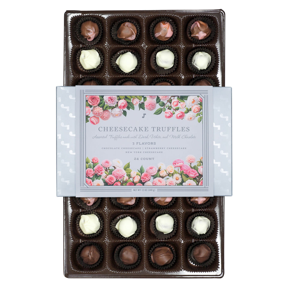 Cheesecake Truffle Collections, 24 Truffles Total