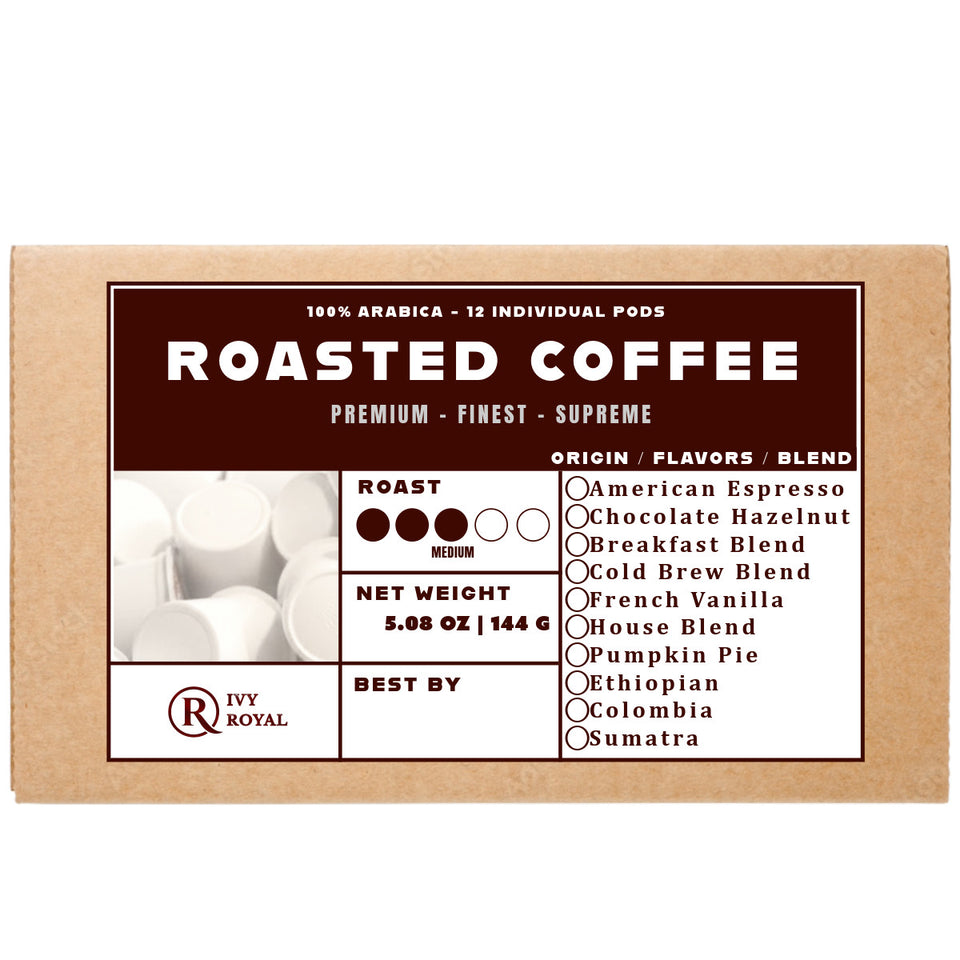 K-Cups Coffee Flavored & Nonflavored Organic Supreme Finest Premium American Espresso Breakfast Cold Brew House Vanilla Chocolate Hazelnut Pumpkin French Vanilla Ethiopia Colombia Sumatra Brazil more